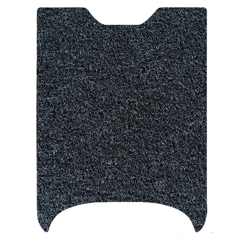 适用于爱玛马赫s1Spro电动车脚垫丝圈脚踏板垫防水防滑耐磨饰品 黑色厚度[1厘米]