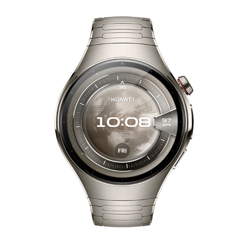 华为（HUAWEI）Huawei/ Watch 5 智能手表 watch5手表 港澳代购 钛空银【46mm*深圳现货】港版