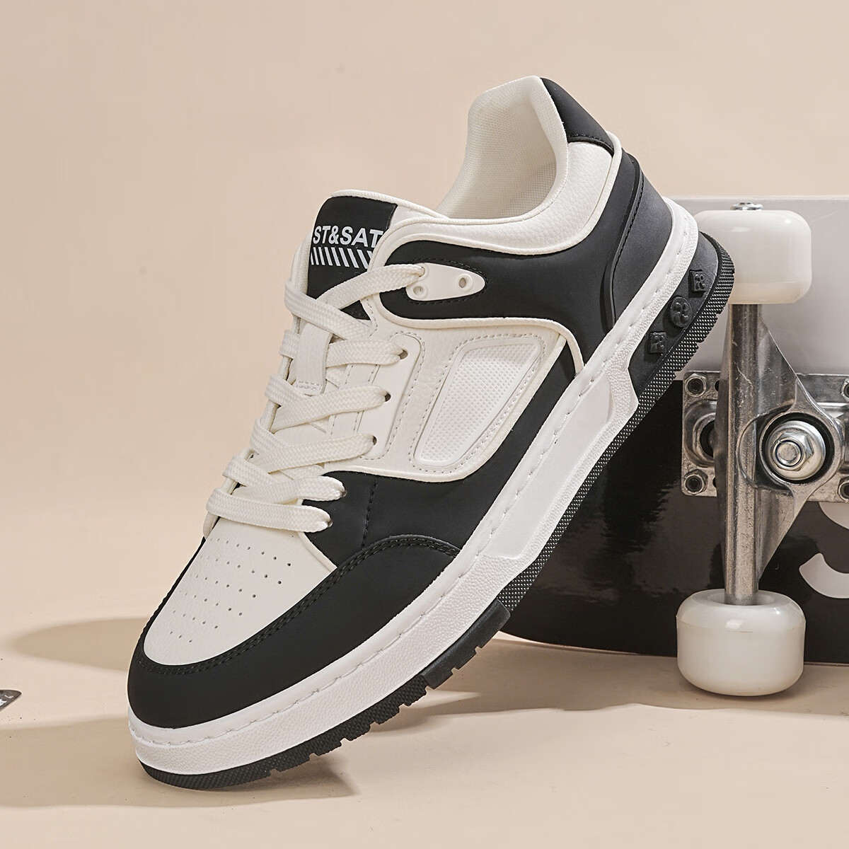 星期六男鞋时尚潮流板鞋男撞色男士休闲鞋运动鞋子男