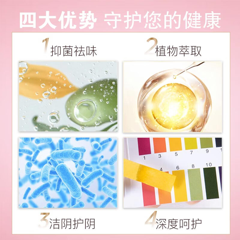 绿力私处洗液凝胶妇洁洗剂洁阴护阴祛异味产品洗护液女士抑菌洗液 80g妇洁凝胶1盒