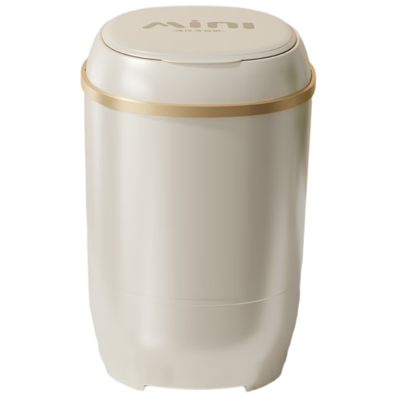 VCJ家用小型迷你洗半自动衣母婴家用机蓝光抑菌XP10-45KG-yellow