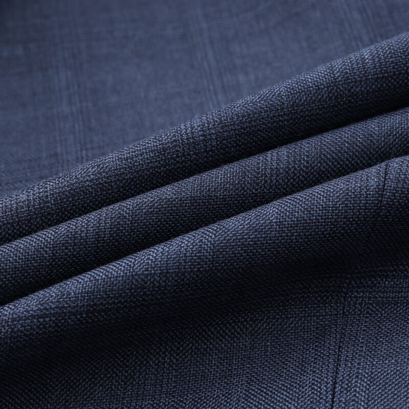 雅戈尔【商场同款】舒适羊毛+桑蚕丝西服男士春夏套西YOTX222702HJY上衣 蓝灰 XL 180/100A