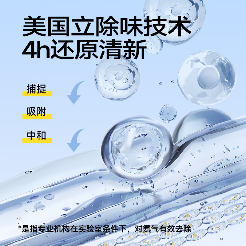 乐乐桉乐乐桉冰箱去异味神器家用清洁净化抑菌吸味持久保鲜除味盒除臭剂 黄红绿各1盒（共3盒）