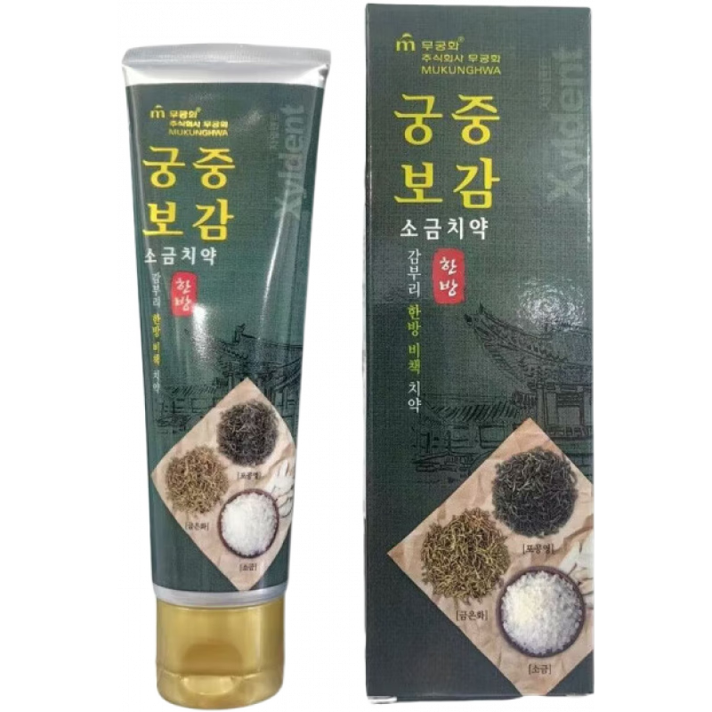 無瑾花韓國無瑾花草本牙膏潔齒去漬薄荷香清新口氣口腔護齒護齦 1支 無瑾花草本牙膏 (支/110g)