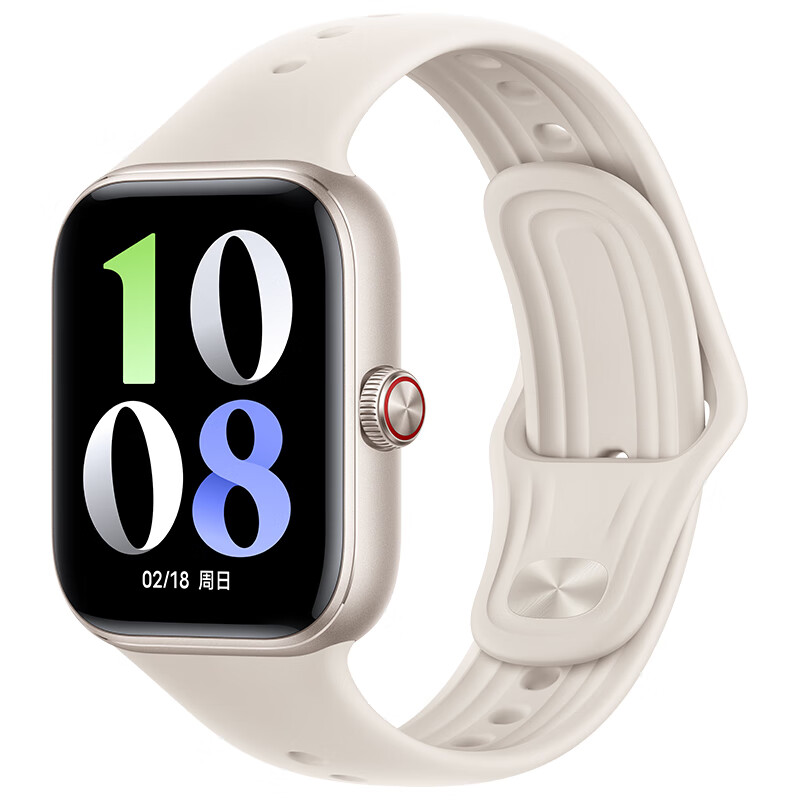 vivo WATCH GT 智能手表 运动手表男女生通用 自研蓝河系统 超长续航方表 vivowatchgt多功能健康监测 【蓝牙版 软胶表带】晨霜白