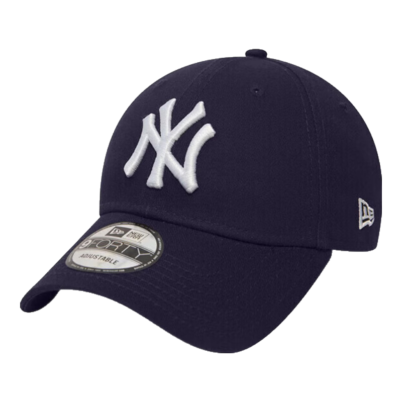NEW ERA紐亦華MLB系列明星同款男女款刺繡棒球帽遮陽帽海軍藍(lán)