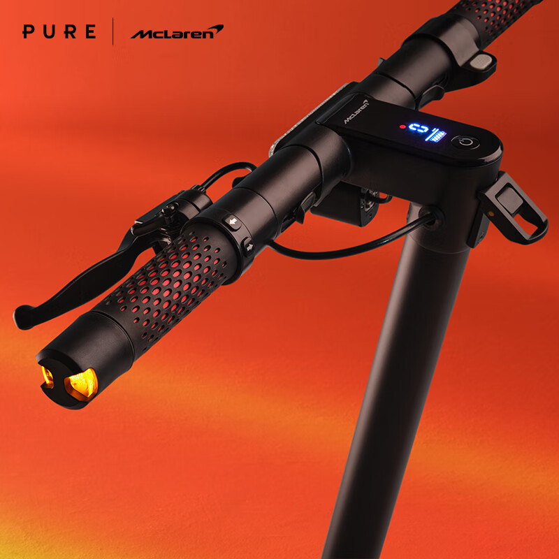 佩尚PURE x McLAREN合作款电动滑板车兰多诺里斯同款迈凯伦限量发售款 PURE x McLAREN Flex三重折叠