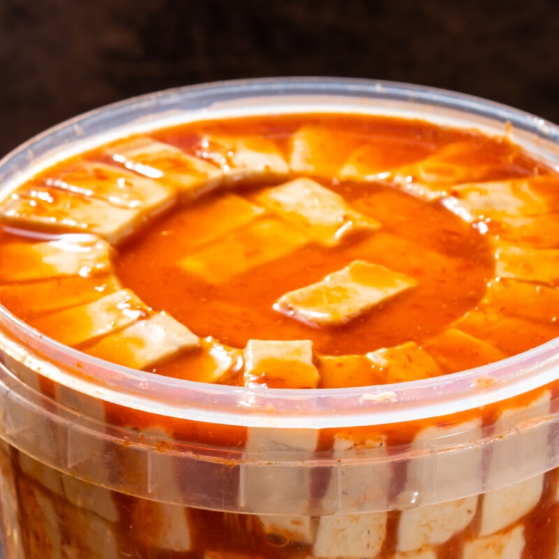 越蘭【買一桶1200克送1瓶260克】正宗紹興特產(chǎn)霉豆腐乳下飯菜開胃菜 辣腐乳3500克+送任意口味260克