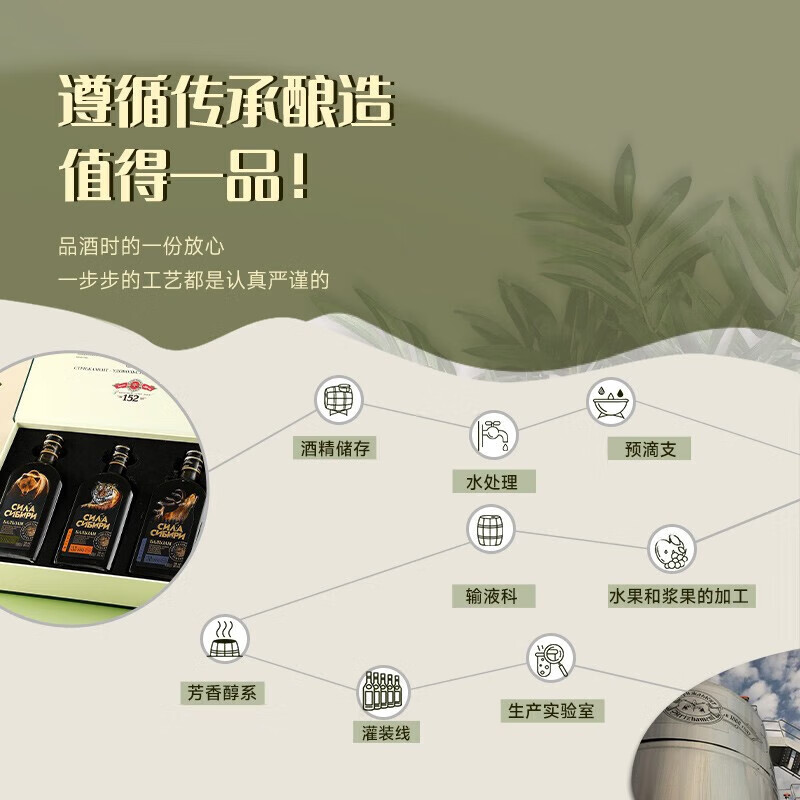 派斯顿(PASSTON)俄罗斯原瓶进口洋酒配制酒真男人黑格先生虎头酒聚会送礼 500mL 1瓶