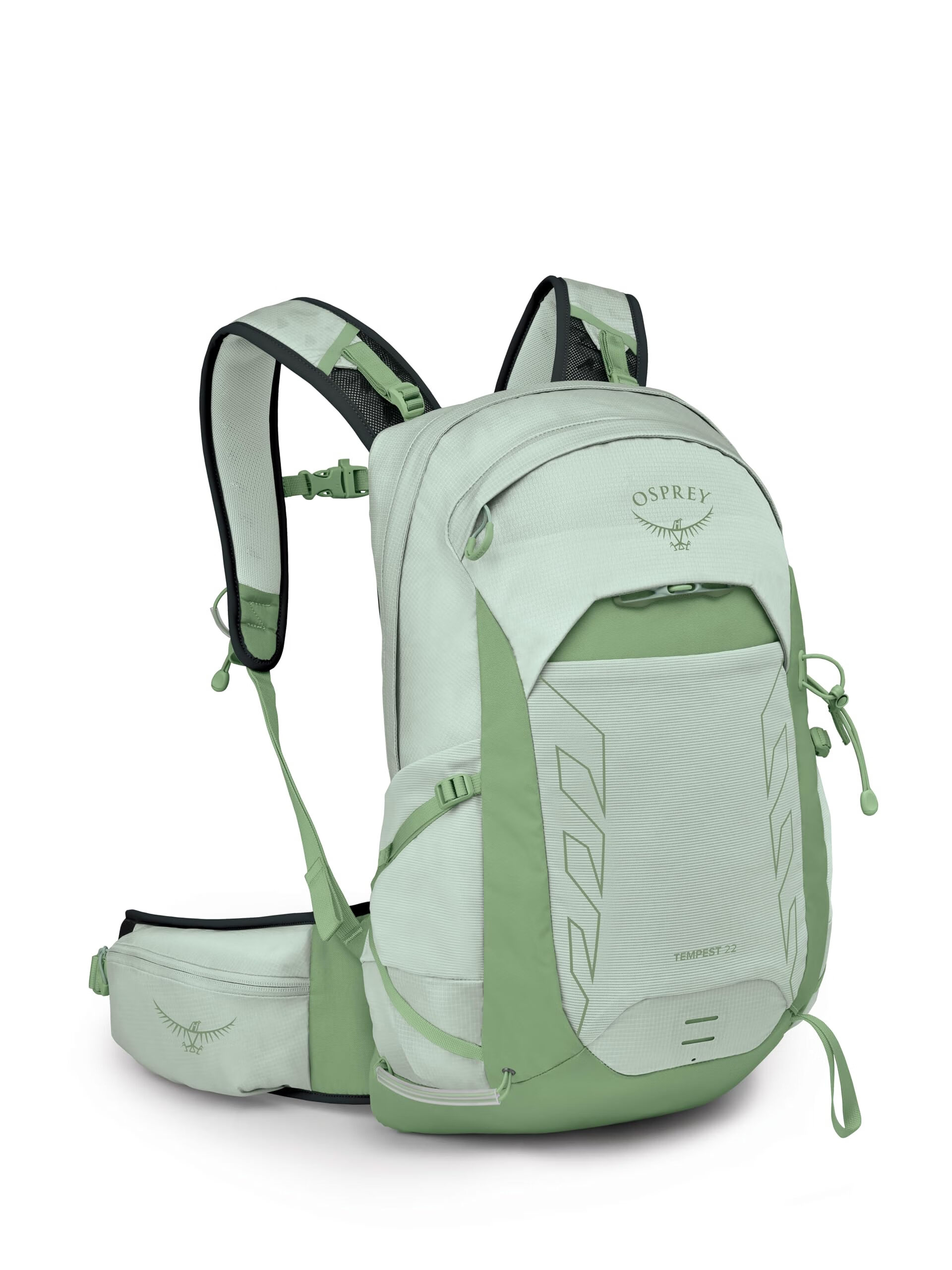 OSPREY Tempest暴风 22L 轻量户外旅行徒步骑行登山女款双肩背包 薄荷绿