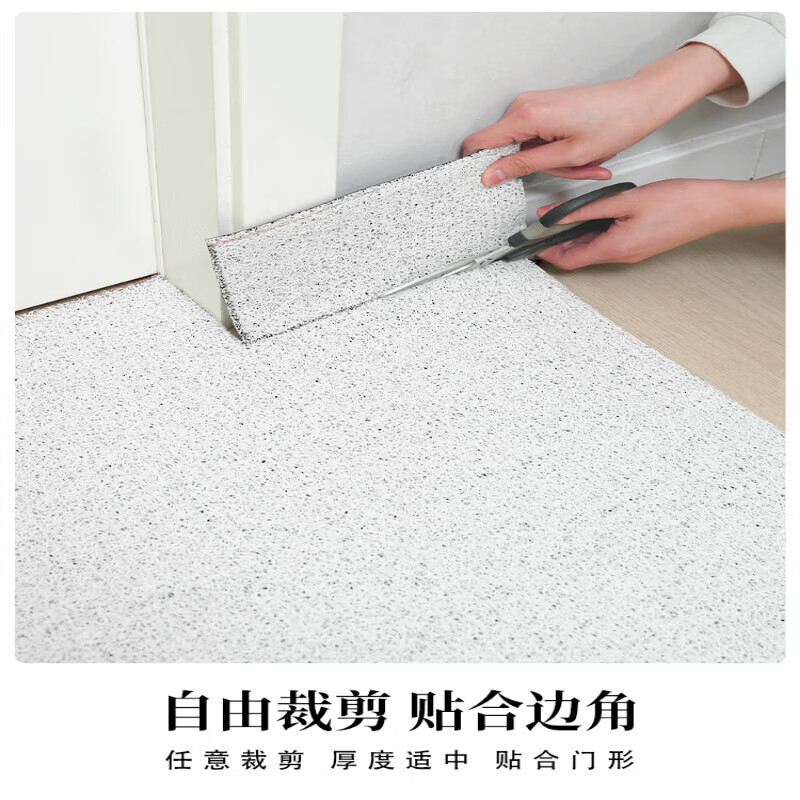 迎菲黄色入户门地垫脚垫2026年新款门垫进门口地垫玄关丝圈地垫防滑 吉祥暗金色 60cm*90cm (防滑耐磨蹭土蹭灰)