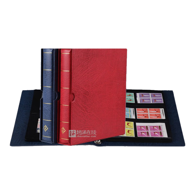 德國燈塔V系列郵票錢(qián)幣紙幣集郵冊收藏套裝 1行2包,2-5行各1包