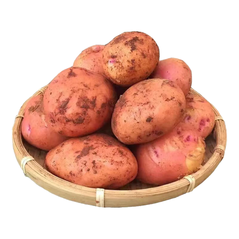 京鲜生 云南红皮土豆 3斤 单果150g+ 红皮黄心土豆马铃薯洋芋 源头直发