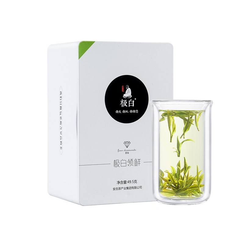 极白安吉白茶茶叶2023年新茶上市 雨前特级绿茶送礼49.5g怎么样,好用不?