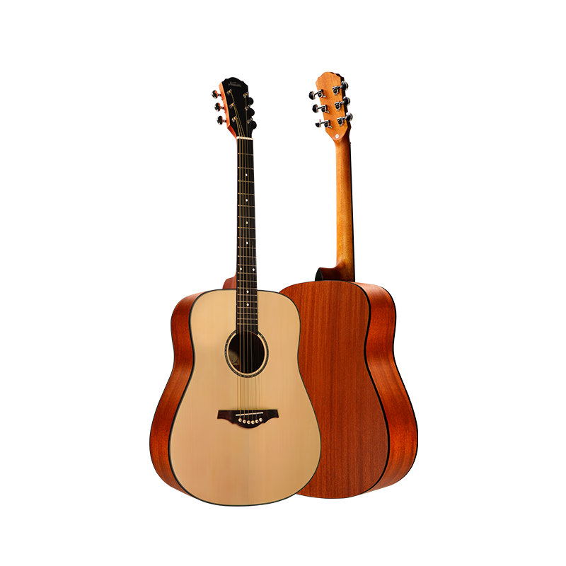 紅棉（Kapok）云杉單板民謠吉他38英寸G1 3/4初學(xué)者新手入門樂器兒童成人木吉他