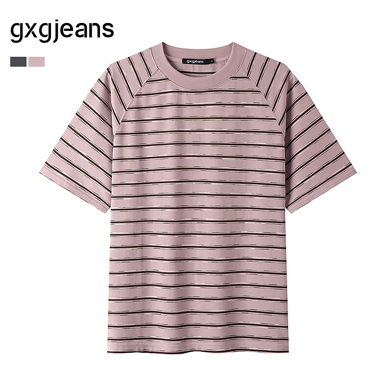 gxgjeans��װ  ����ײɫ������������Բ�����T���� 25����Ʒ �ҷ����� XL (180) 61.41Ԫ