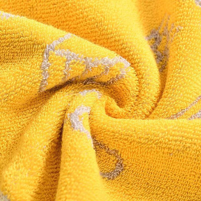 洁丽雅（Grace） 浴巾纯棉儿童卡通男女全棉大浴巾洗澡巾加厚吸水裹身巾 蓝色一条