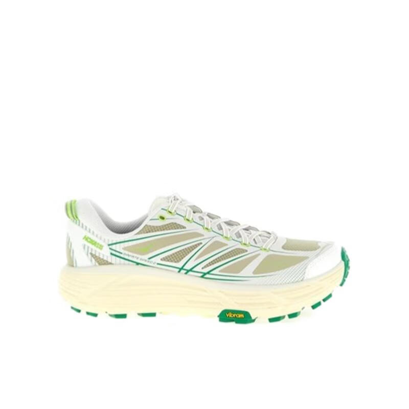 Hoka One One男MAFATE SPEED 2运动鞋轻便透气防滑耐磨跑步鞋舒适缓震户外跑鞋 白色 43