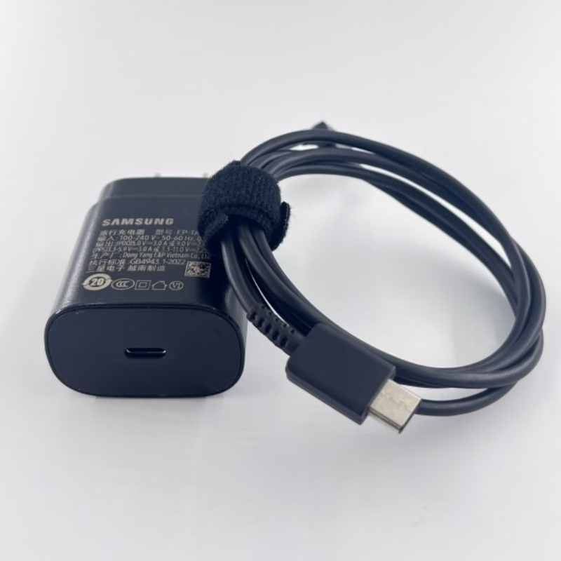 【二手充电器】三星原装 15W/25W/45W 充电器闪充套装 默认8-9成新 15w 快速旅行充电器套装