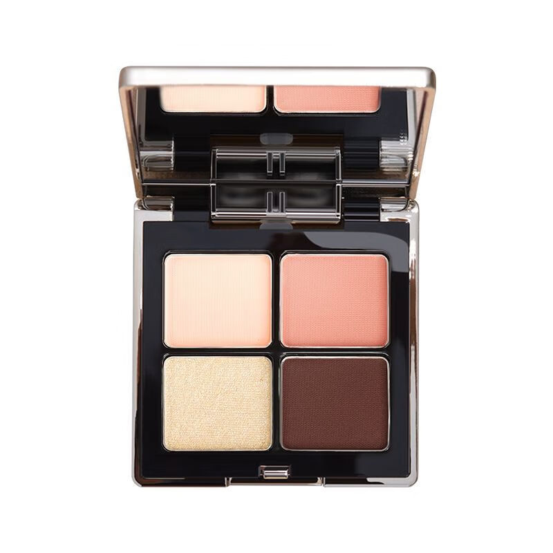 原画师眼影盘四色小众大地ins高级哑光珠光便携粉棕日系眼影学生 01#远行客（气场金棕）