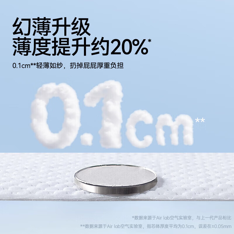 碧芭宝贝小确幸系列婴儿试用装透气超薄柔软夏日纸尿裤便携装 纸尿裤M-8片(6-11kg)