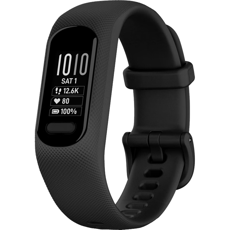 Garmin 佳明 vivosmart 5 智能手環(huán) 運動追蹤器 長續(xù)航 簡約外觀 睡眠監(jiān)測 運動監(jiān)測 心率監(jiān)測 黑色