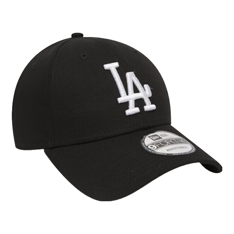 NEW ERA紐亦華MLB系列明星同款男女款刺繡棒球帽遮陽(yáng)帽黑色