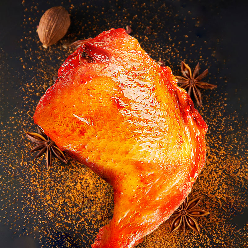 克雷蒙 鸡翅中新鲜冷冻鸡中翅炸鸡翅走地鸡鸡翅膀鸡腿琵琶腿 鸡肉生鲜 战斧鸡腿*净重220g*6只*烹饪简单