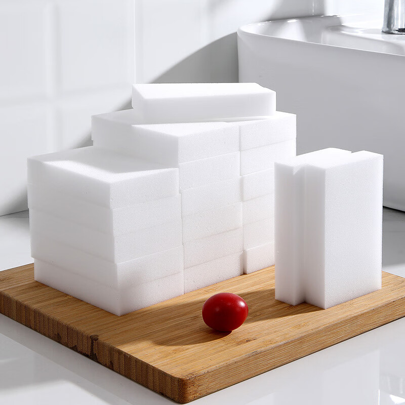 美丽雅 海绵魔力擦 擦锅洗碗去污百洁布除垢清洁擦 20个装