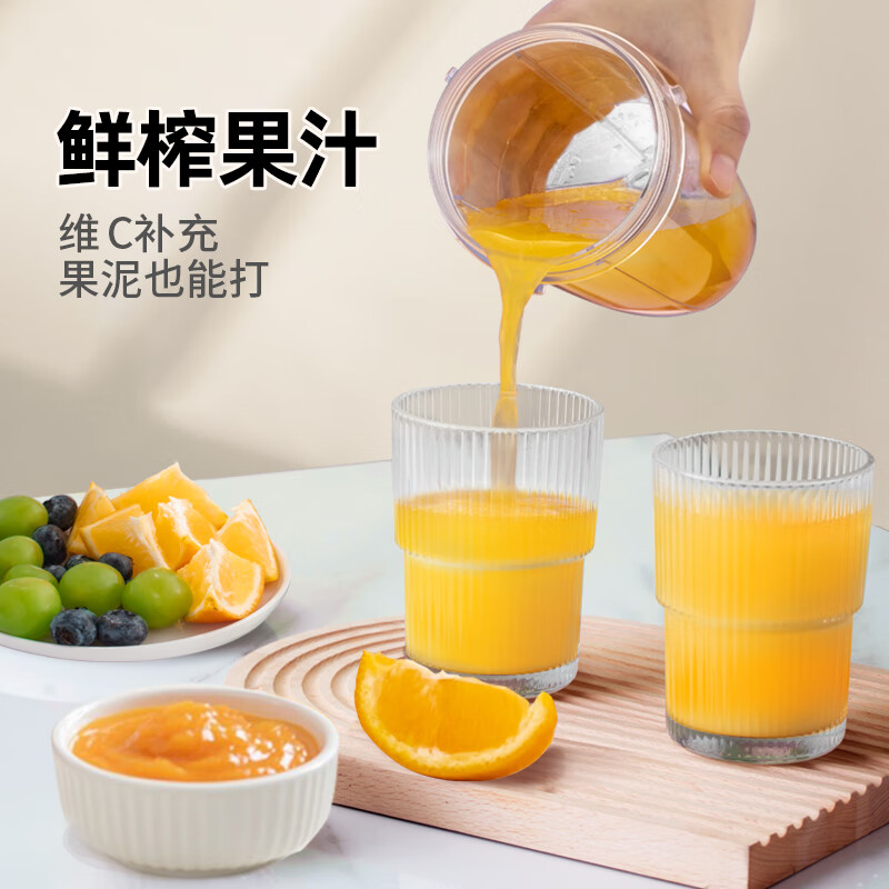 合慧流食搅拌机鼻饲破壁机老人专用食物饭菜打粉碎料理机病人胃管流质小型辅食机 【六叶鲨鱼齿刀】H6 流食1250ml