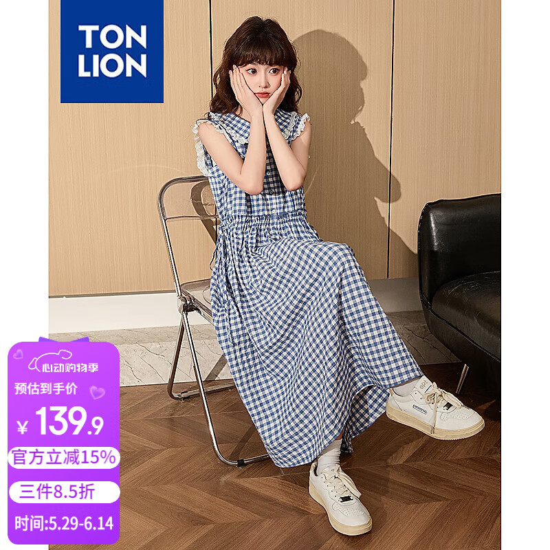 唐狮2025夏连衣裙女