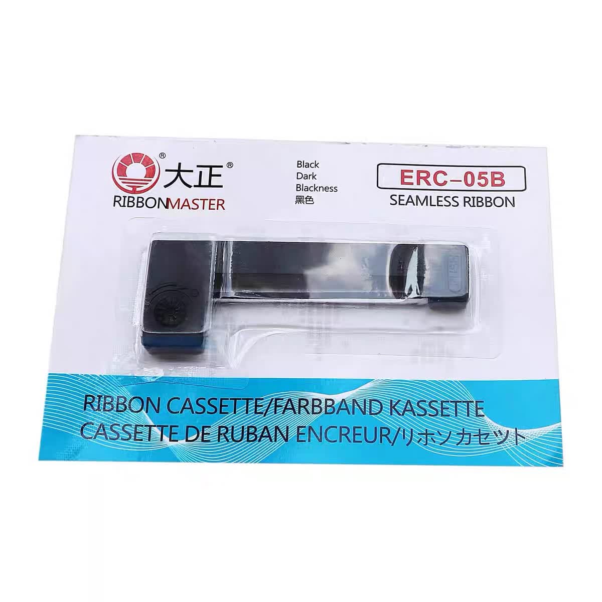 大正适用于EPSON ERC05色带架出租车专用色带地磅电子秤色带 的士计价器色带 出租车发票机M150II M160 ERC-05黑色-10支