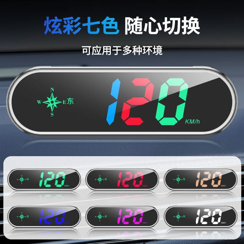 电子狗雷达测速车载电子狗抬头显示测语音播报北斗HUD汽车预警仪 顶配【7彩灯/智能升级+手机互联+