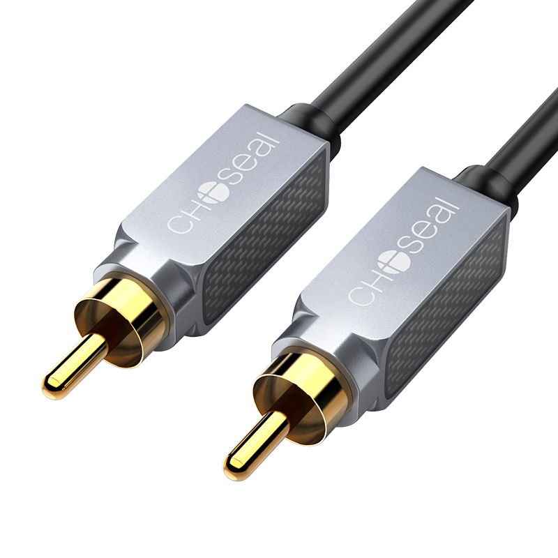 ��Ҷԭ��CHOSEAL�� RCA����ͷ����ͬ������Ƶ�� ����ʯīϩ���� ���Թ� SPDIF5.1��������ӹ��������� 3�� QS3546T3 42.4Ԫ