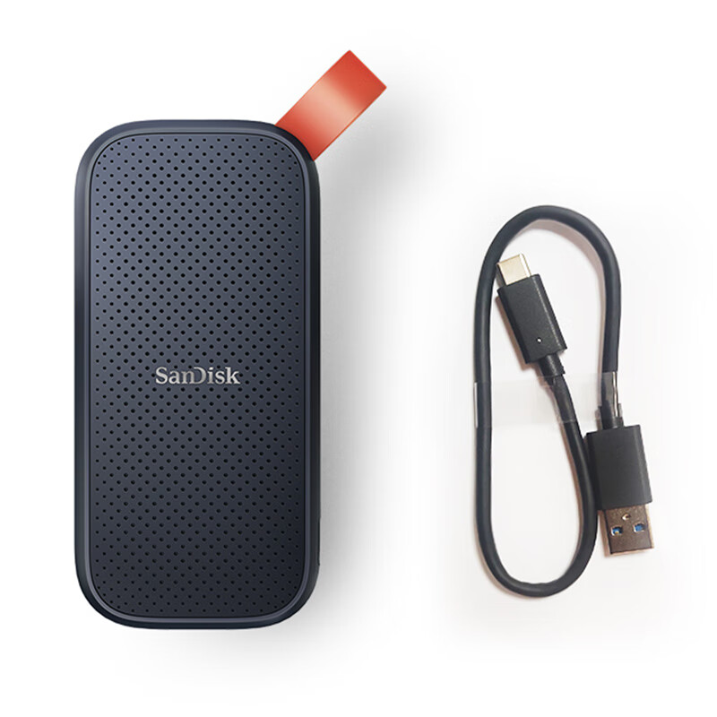 閃迪（SanDisk）適配閃迪固態(tài)移動硬盤1tTypeC外置USB3.2接口SSD移動固態(tài)硬盤E30 E30 480GB x 官方標配