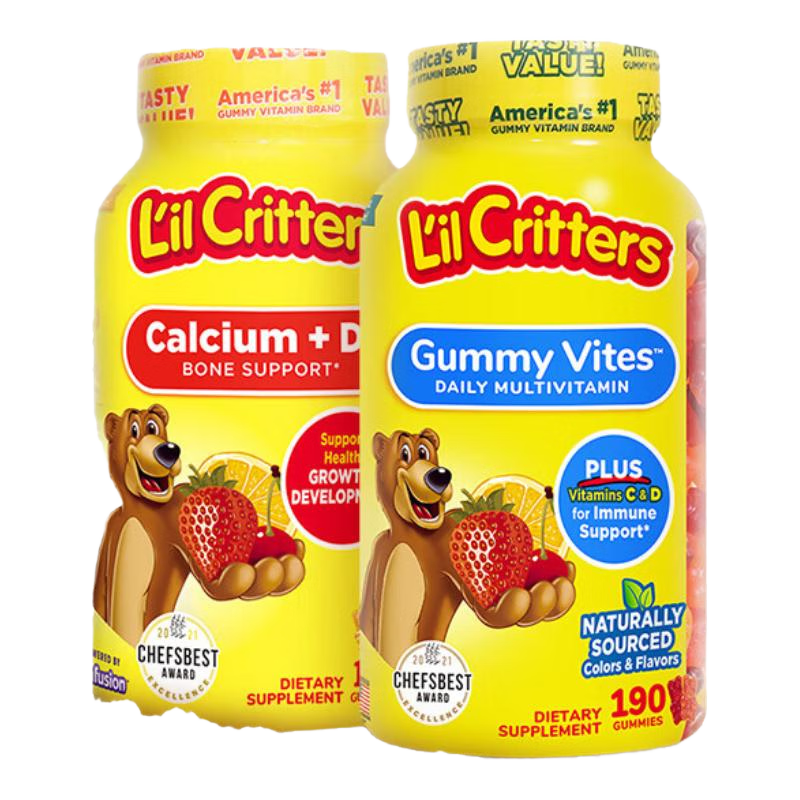 С����lilcritters����ԭװ����Q����ζά����C��ǿ���߶�ͯӪ������ ����ά����Ҷ����190/ƿ+����150��/ƿ