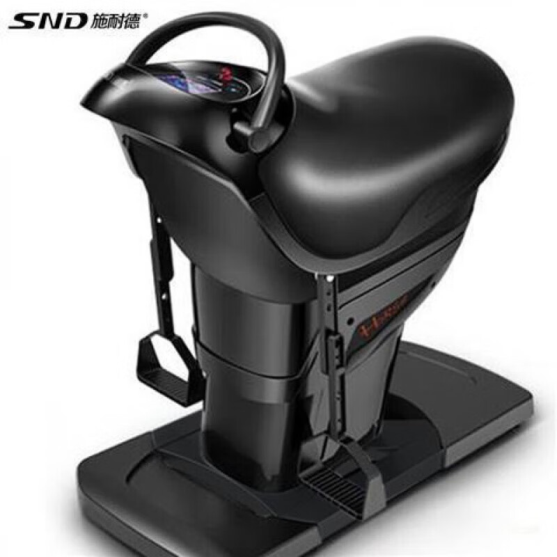 施耐德德國品質(zhì)SND 施耐德電動騎馬機家用馬術(shù)訓(xùn)練健騎機神器健 黑色豪華款【120kg承重】