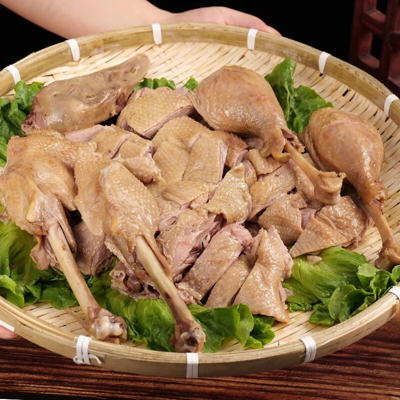 粮农星厨吴山贡鹅整只卤鹅安徽特产徽菜商用现卤肉类熟食真空加热即食批发 吴山贡鹅【整只】3斤左右