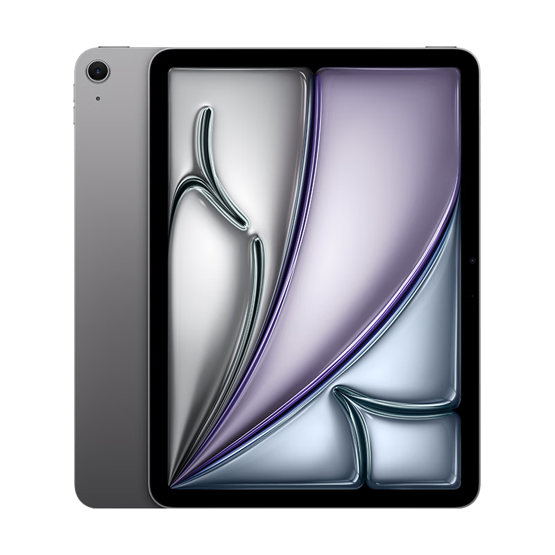 PLUS:Apple/苹果 iPad Air 11英寸 M2芯片 2024年新款平板电脑(Air6/128G WLAN版/MUWC3CH/A)深空灰色