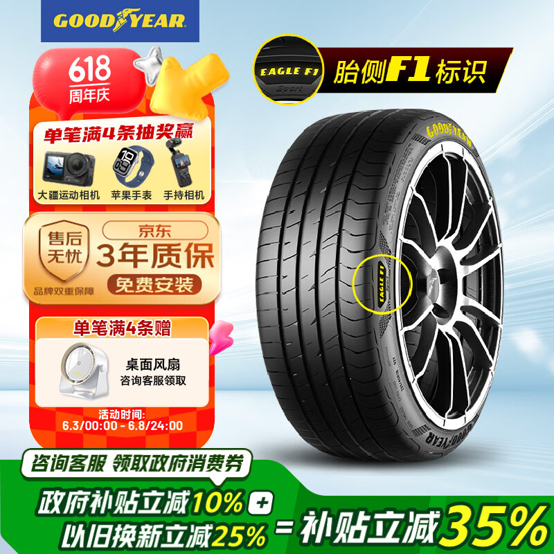������ ������̥ EF1 SPORTӥ��F1 225/55R17 101W