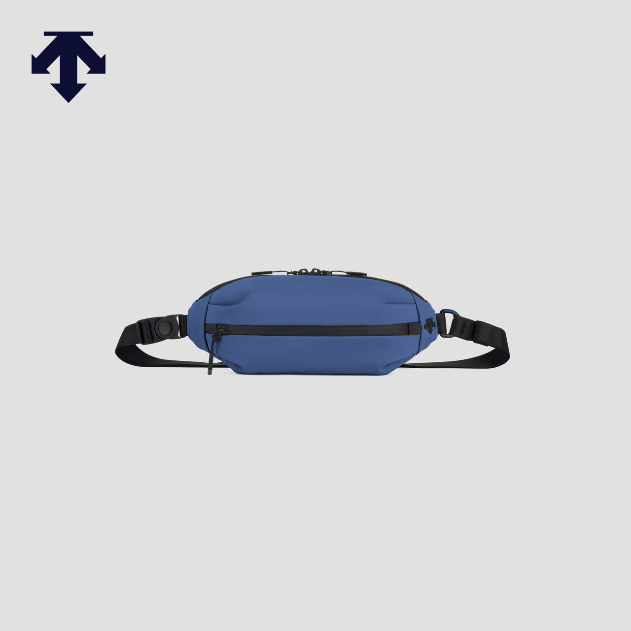 DESCENTE迪桑特MOVE PACK系列男女同款胸包秋季新品 DB-深蓝色 F