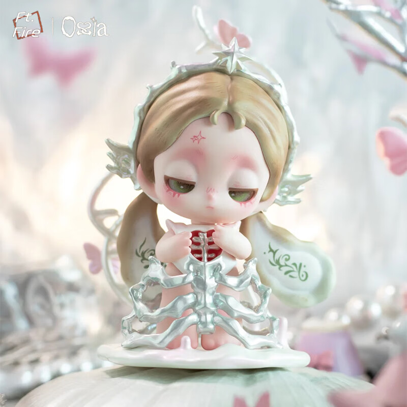 KKV正品骨叽Ossia感知世界系列盲盒公仔手办桌面摆件送朋友礼物 随机发1个（如需端盒数量拍6个） 拆封后不支持无理由退货退款