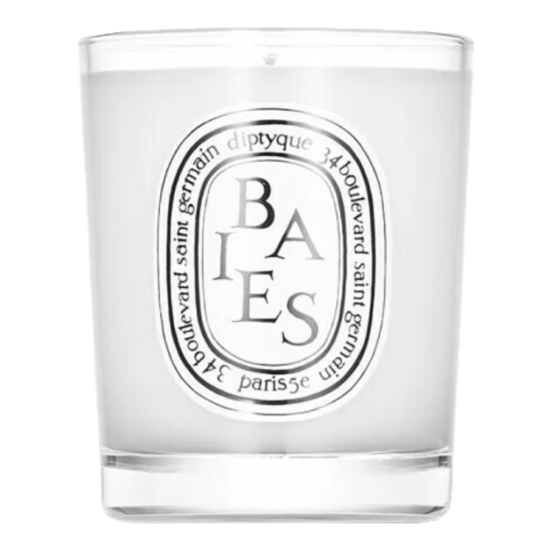 蒂普提克（Diptyque）香薰蠟燭禮盒裝系列漿果香無花果含羞草炭木七夕節(jié)禮物送女友 BAIES漿果香-果香味70g