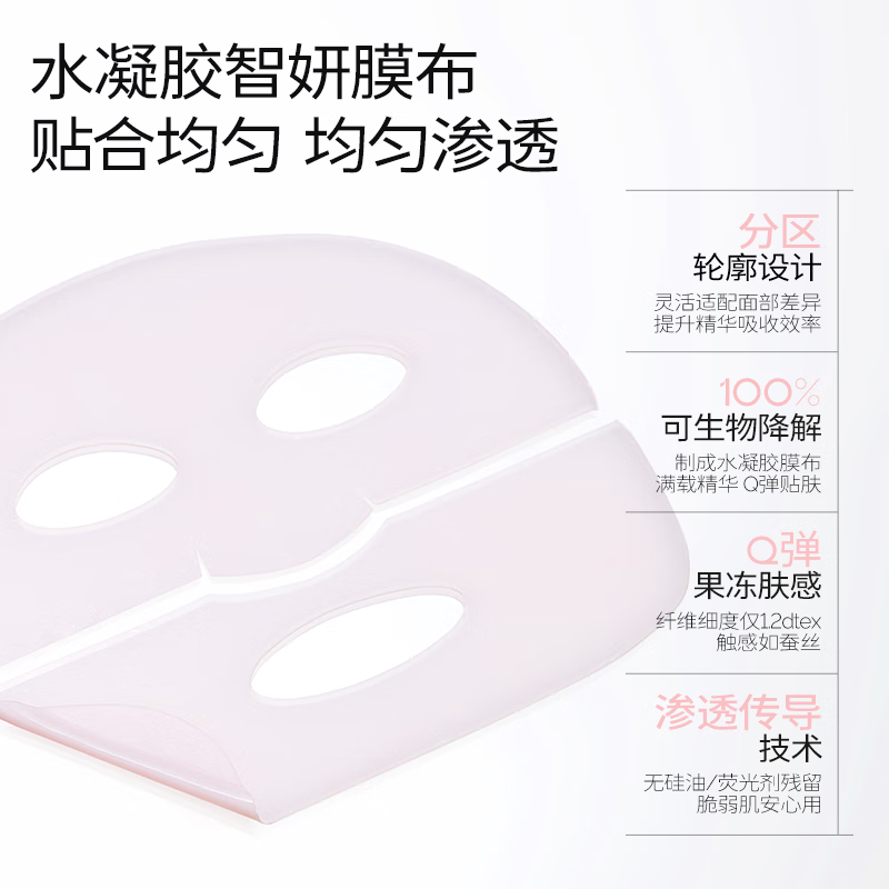 颜必科(YBK)粉韵果冻面膜女熬夜护肤急救烟酰胺焕亮换季补水保湿贴片式 果冻面膜3盒