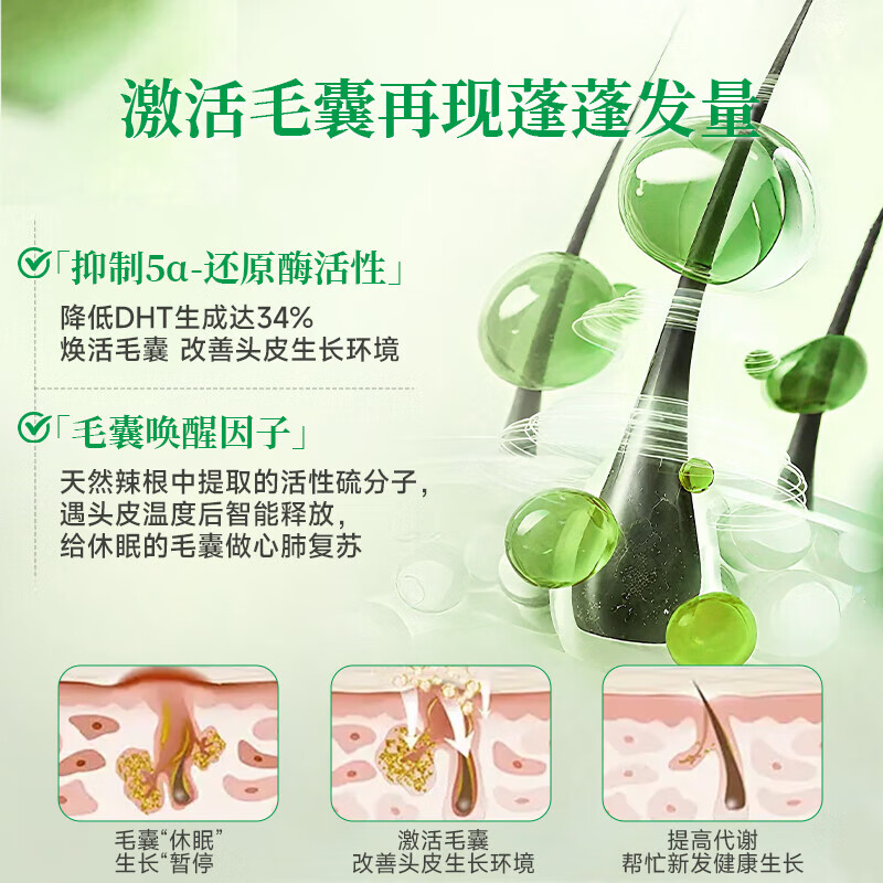 维蕾德(WELEDA)头皮精华防脱固发营养液清爽控油止痒迷迭香头皮护理液免洗进口 【强韧丰盈发量】周期稳固装200ml