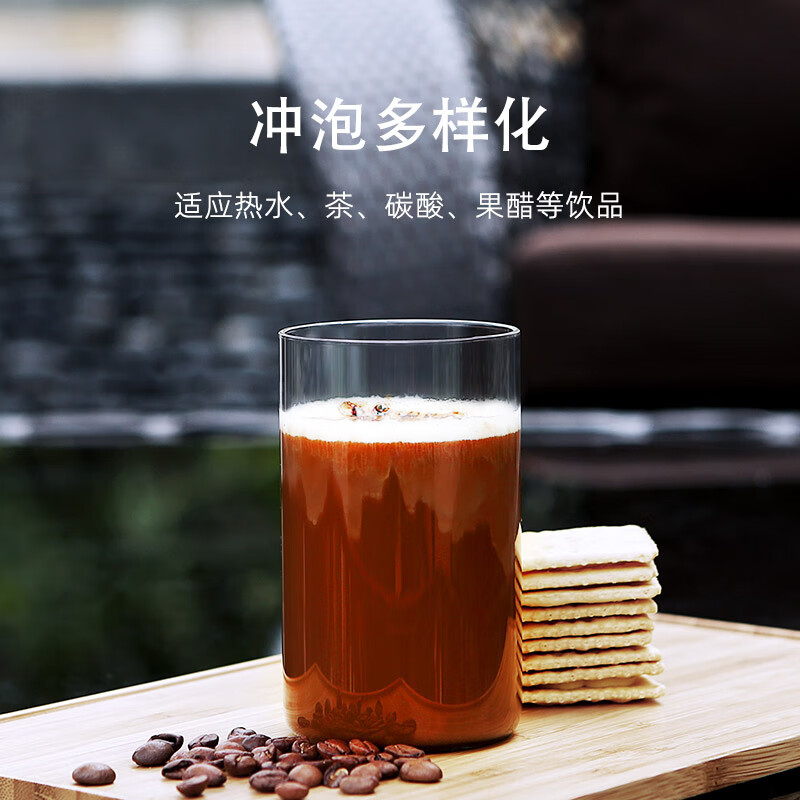 尚明高硼硅玻璃水杯茶杯玻璃杯客人杯客人杯喝水杯茶水杯凉水杯