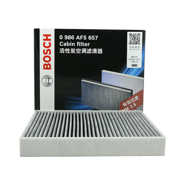 博世（BOSCH）空調濾芯濾清器5657豐田卡羅拉銳放海獅格瑞維亞凌放威爾法C-HR等