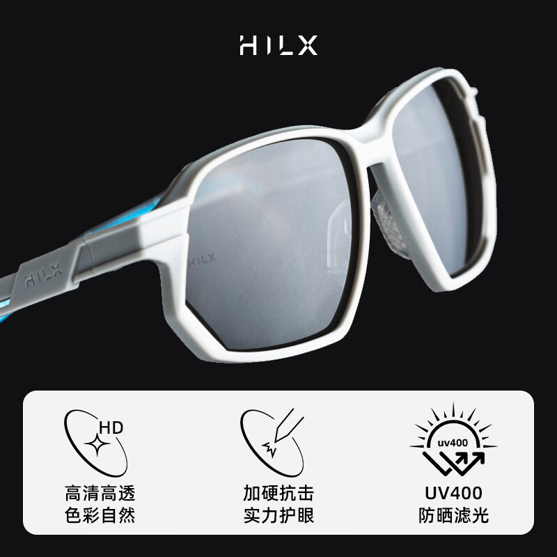 HILX加拿大运动眼镜太阳镜防风骑行墨镜马拉松偏光近视定制Syndicate 【非偏光款】Syndicate-C4