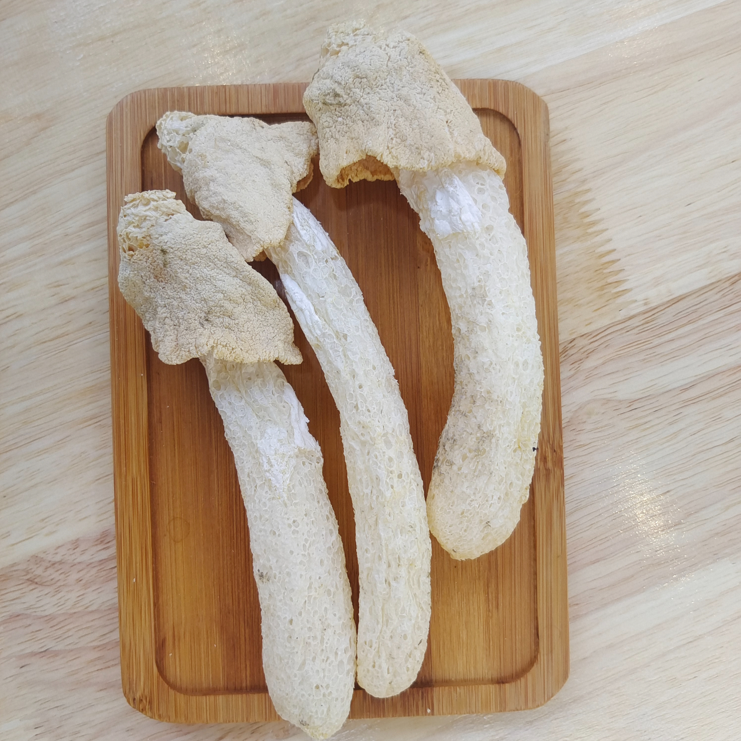 赵露思推荐蜀南竹海嫩竹荪绿色生态无硫 袋装 宴席 礼品 特产菌菇 500克