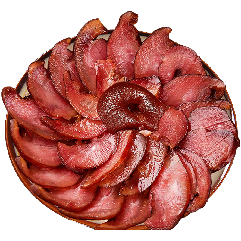 阮小哥 腊肉腊猪鼻250g净重 咸肉烟熏肉四川风味特产腊猪拱嘴熟食腊味